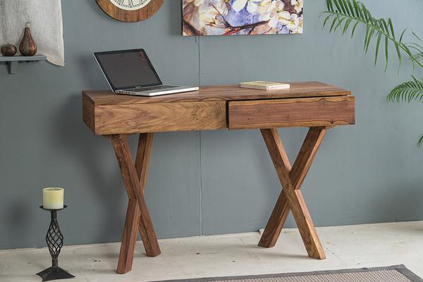 Wise Solid Wood Study Table with Drawers